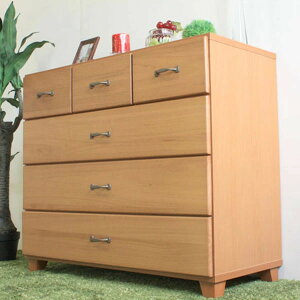90-4 ローチェスト 4段 引出しの前板に天然木(桐材)を使用した、安心の国内生産品! タンス