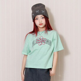 【30％OFFセール】ALGY アルジー 半袖Tシャツ アソートカラバリ 綿100% 140-160cm ジュニア 女の子 キッズ【K】【新作】【2602】【71】