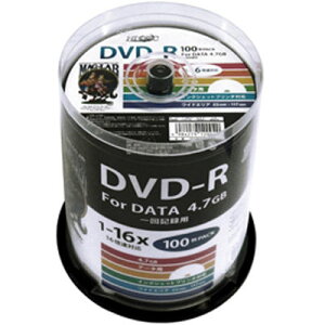 C HIDISC DVD-R 4.7GB 100Xsh 1`16{Ή Chv^u HDDR47JNP100y[ڈF1Tԁz 100 Xsh 1`16{