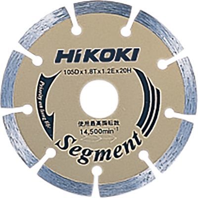 HiKOKI 日立工機 ダイヤモンドカッター 105×20 SALE 日本製 100%OFF Hifiv セグメントタイプ 0032-4616