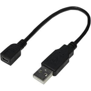 �y���[���ւł̔������i�zUSB�P�[�u��20 A(�I�X) to mini(���X) �ϊ����l USBAA/M5B20�y�[���ڈ��F1�T�ԁz USB�P�[�u�� mini�[�q �v������ 20cm