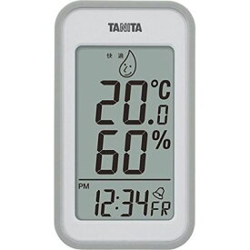 タニタ タニタ　デジタル温湿度計 TT-559-GY【納期目安：1週間】