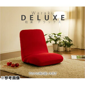 セルタン 和楽チェア DELUXE A520(ダブルラッセルブラック)【沖縄・離島配達不可】 10135-001 デザイン リクライニング 快適 折りたたみ 日本製 長時間 コンパクト 豊富なカラー 低反発ウレタン