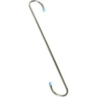 セキスイ S字フック ステンレス フリーフック 40cm(2個入) 積水樹脂 4906648063413 屋外 物干し竿 吊り下…