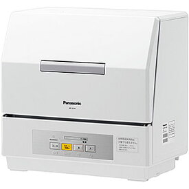 パナソニック 食洗機内のかごが進化し、さらに食器がセットしやすい食器洗い乾燥機【プチ食洗】 (ホワイト) (NPTCR4W) NP-TCR4-W