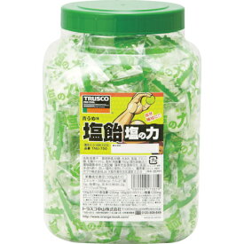 トラスコ中山 TRUSCO 【※軽税】塩飴 塩の力 750g 青梅味 ボトルタイプ tr-4087372