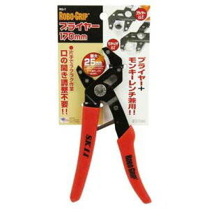 �y���[���ւł̔������i�z�v���C���[ 170MM ROBOGRIP 4977292271981 �v���C���[ 170mm ���͐݌v 3�����킹�\�� ���N���N��� ROBOGRIP �� ����25mm