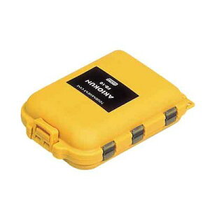 あきおくん イエロー FB-10 メイホウ 4963189701235 小物収納 折りたたみケース 耐衝撃性 コンパクト 便利 収納ケース ポリプロピレン 軽量 使いやすい 収納ボックス プラスチック 便利グッズ 収