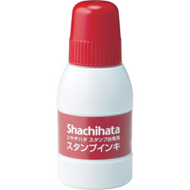シヤチハタ スタンプ台専用スタンプインキ 小瓶 赤 tr-7709943