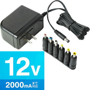 ELPA ACA_v^[ ACD-120S ƒpRZg e ϊvO 艻H XCb`O DC5V DC12V 2000mA dl i io R[h ɐ ϊvOTCY JEITAɐvO