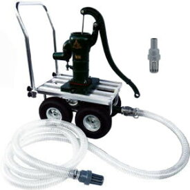 東邦工業 移動式手押しポンプ 『それ行けポンプ(共柄ポンプ型)』 T35PSCF-IDO 災害備え 生活用水 台車付き 揚水装置 非常時対応 電源不要 TB式共柄ポンプ 緊急用 悪路走行可