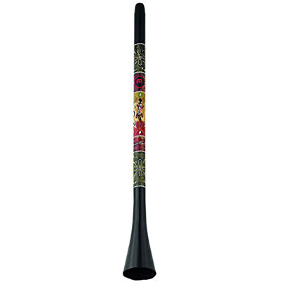 最高級のスーパーMEINL ディジュリドゥ 57" Pro Synthetic Didgeridoo PROSDDG1-BK  0840553085013
