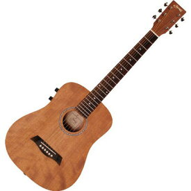 SYAIRI Compact Acoustic Series ミニエレクトリックアコースティックギター YM-02E/MH マホガニー ソフトケース付属 4534853040211【納期目安：1週間】