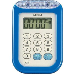 �剹�ʃ^�C�}�[100���v(TD-377BL �u���[) �^�j�^ BTI6202�y�[���ڈ��F1�����z �剹�� �^�C�}�[ �h�� �~�[ �֗� �}�O�l�b�g ���s�[�g�@�\ �d�r�t�� �J�E���g�_�E�� 3�i�ؑ�