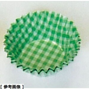 TKG (Total Kitchen Goods) オーブンケース チェック柄(250枚入/4号深口 緑) XOC0206 チェック柄 4号深口 緑 紙 耐熱 冷凍庫 オーブン 電子レンジ 使用可