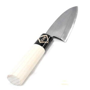 アークランズ 長雲斎 堺産 出刃包丁 90mm PR4104 肉 魚 刃渡り 交換可能 片刃 刃:白紙鋼 柄:朴木 三枚おろし 背開き 小骨処理