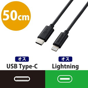�y���[���ւł̔������i�ziphone �P�[�u�� 50cm �^�C�vC-���C�g�j���O �G���R�� MPA-CL05BK