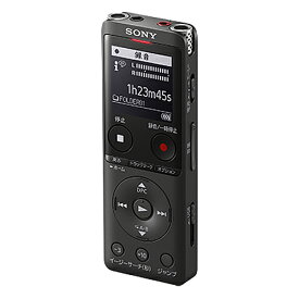 ソニー ステレオICレコーダー ブラック ICD-UX570F-BC Sマイク・システム おまかせボイス おまかせミュージック 薄型 軽量