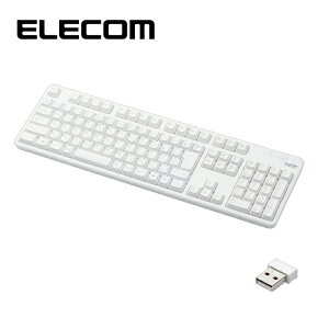 �L�[�{�[�h ���C�����X ���C�����X�L�[�{�[�h ���� �����u������ �t���T�C�Y �z���C�g �G���R�� TK-FDM106TWH