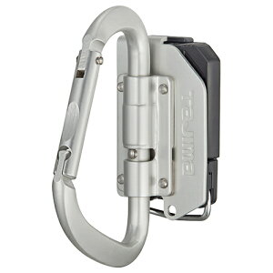 着脱工具ホルダカラビナ大折畳(SFKHA-CLF) タジマ 4975364169044 着脱工具ホルダ カラビナ 脱着式 軽量アルミ 高耐久 メガネレンチ ゲート構造 折りたたみ式 安心安定 リベット止め