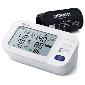【あす楽】オムロン 簡単に正しく測定できる「フィットカフ」・「早朝高血圧」を確認できる 上腕式血圧計 HCR-7402