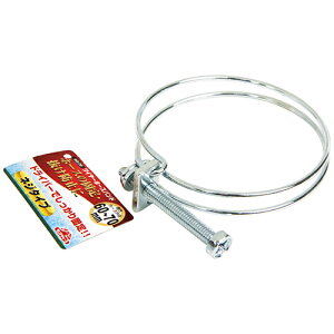 セフティー3 【メール便での発送商品】ワイヤーホースバンド (60-70mm) 4977292659772 ワイヤーホースバンド ホースバンド スチール セフティ-3 ネジタイプ 60-70mm 発送 締め付け