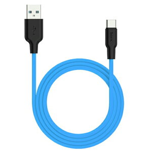 �y���[���ւł̔������i�zHOCO X21Plus �V���R���[�d�P�[�u�� Type-C 1.0m �u���[ ���{�g���X�g�e�N�m���W�[ X21P-TC10-BL�y�[���ڈ��F1�T�ԁz HOCO �_�炩�� �����ア 2.4A �f�[�^�]�� 1m 23g USB ������ ��