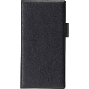 えいむ 【10個セット】 ペン差し付きロング伝票ホルダー(ニツ折り)ブラック LBH-10 EBM-8183500 ペン差し ロング伝票ホルダー ニツ折り 伝票サイズ ブラック