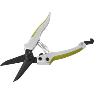 アークランズ 【メール便での発送商品】CLUB.J アルミハンドル フッ素ガーデン鋏 725657 軽量 耐久性 切れ味 使いやすい フッ素コート 芽切 枝切り 盆栽 果実収穫 鋏 ガーデニング 発送 軽量設