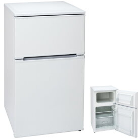 アビテラックス 2ドア冷凍冷蔵庫90L(直冷式)ホワイト AR-951