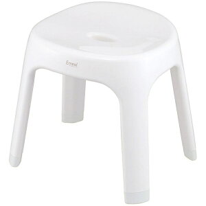 Emeal エミール 風呂椅子(4本足タイプ) 座面高さ30cm ホワイト アスベル 4974908530685 風呂椅子 通気性 抗菌効果 バスチェア 銀イオン 軽量 耐荷重 快適 使いやすい 機能的 デザイン エコフレンドリ