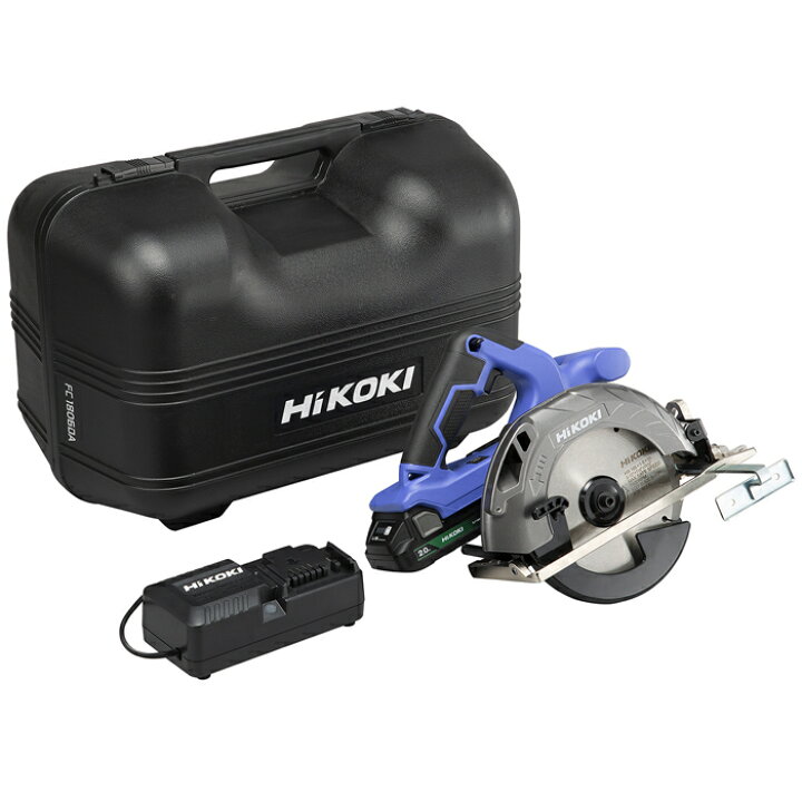楽天市場】HiKOKI 18V 165mm コードレス丸のこ 蓄電池1個 充電器 
