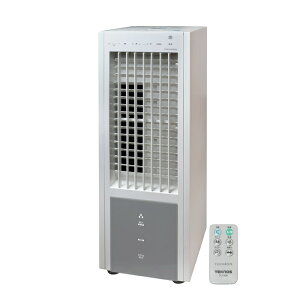 テクノイオン搭載リモコン冷風扇 TEKNOS TCI-008 リモコン冷風扇 涼風 打ち水 自然風 テクノイオン ソフトタッチ マイナスイオン 7.5時間タイマー 抗菌加工 エアコン代わり