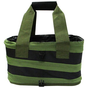 アークランズ WIZ’A スプリングバッグ スクエア型 50cm 容積約30L WZ-50SQG コンパクトサイズ 撥水加工 30L 作業くず集め ワンタッチバックル 底板付き