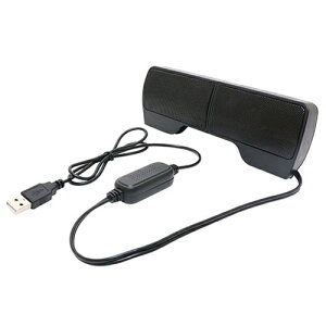 USB�X�s�[�J�[ 2WAY �u���b�N �~���V USP-01/BK�y�[���ڈ��F1�T�ԁz �N���b�v�� �T�E���h�o�[ USB�P�[�u�� �������� �y�� �R���p�N�g �{�����[������ �N�b�V�����V�[�g 6W�o�� ���g������ �C���^�[