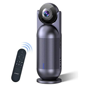 EMEET Meeting Capsule 360xWEBJ C[~[g E4101 AItH[JX Xs[J[tH Zoom Microsoft Teams Skype PCJ 1080P }CN Xs[J[ USBP[u ݊ iXs[J[ 10W USB Type-C ZL