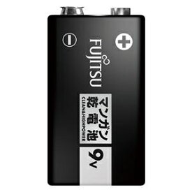 FDK 富士通 マンガン乾電池 9V形6F22U（S） 1セット（10本） ds-2508162