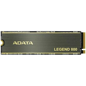 ADATA ＜LEGEND 800＞SSD PCIe Gen4x4 M.2 2280 500GB up to R：3500MB/s W：2200MB/s ALEG-800-500GCS【納期目安：2週間】