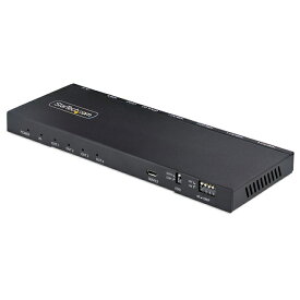 StarTech ビデオスプリッター/4K60Hz HDMI 2.0/1入力4出力/スケーラー内蔵/3.5mm & 光オーディオ/4画面同時出力/マルチディスプレイ対応HDMI分配器/HDMI分岐器 HDMI-SPLITTER-44K60S