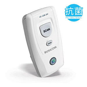 BUSICOM Bluetooth 2�����o�[�R�[�h�X�L���i�[ iOS/Android�Ή� ���C�����X �R�ێd�l BC-BS802DII(��) �r�W�R�� BC-BS802D-V2-CW �o�[�R�[�h �R�� iOS Android �R���p�N�g �y�� �񎟌� �ǂݎ�� �����^�� USB �X�L��