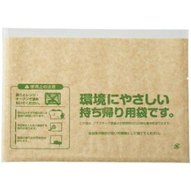 (まとめ）キラックス 食品袋 クラフト エコゴコロ小 1パック（100枚）【×10セット】 ds-2513907