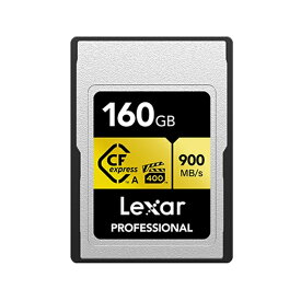 レキサー・メディア CFexpressカード TypeA 160GB GOLD LCAGOLD160G-RNENJ