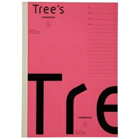 (まとめ）日本ノート Tree s B5 Pメモリ A罫30枚ピンク (×30セット） ds-2525313