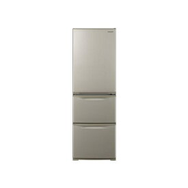 パナソニック スリム冷凍冷蔵庫 キッチンにスッキリおさまる「奥行うす型」 (グレイスゴールド) NR-C374C-N
