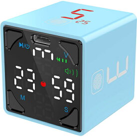 ラーノウ TickTime Cube 楽しく時間管理ができるポモドーロタイマー ブルー TK1-SB1