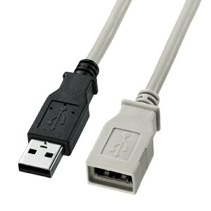 サンワサプライ USB延長ケーブル KU-EN3K USB2.0対応 PC99規格対応 金メッキpin ツイストペアケーブル