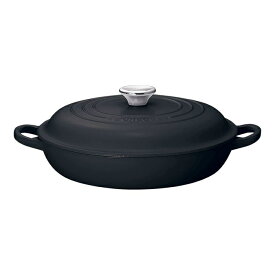 ル・クルーゼ(LE CREUSET) ル・クルーゼ ビュッフェ・キャセロール (2132 26cmマットブラック) 0024147181583