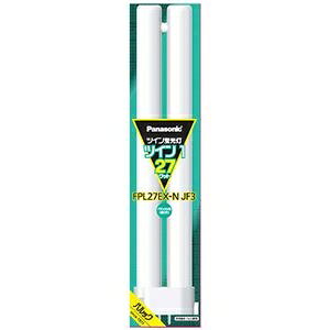 パナソニック ツイン蛍光灯 ツイン127W形 昼白色 FPL27EX-NJF3 1個 ds-2535300 蛍光灯 コンパクト設計 昼光色 Ra84 7500時間 適合点灯管