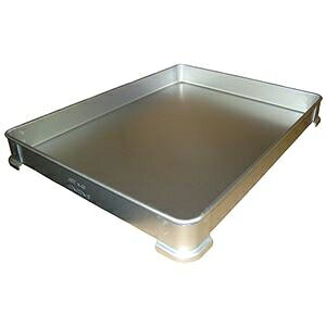 江部松商事 EBM アルマイト冷却・餃子バット身 大 400×300×40mm 0298200 1個 ds-2535658 アルミニウム 冷却 餃子バット 大サイズ スタッキング 収納 整理 保管 金具 積み重ね アルマイト 遅延 追加 出