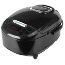 【当日出荷】ROOMMATE マイコン炊飯ジャー 極 UMADAKI 5合 マイコン式 5つの炊飯コース (ブラック) RM-210H-BK 炊飯器 使いやすい 炊飯コース 早炊き 玄米 保温機能 スチーム調理 赤飯 しゃもじフック デジタルパネル スチーム皿 便利な持ち手 24時間 スチーム機能